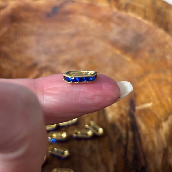 Rhinestone Bead Spacers/Bridges/Rondelle  (Fire Mountain Gems) (9 bags) - Picture 2 of 14